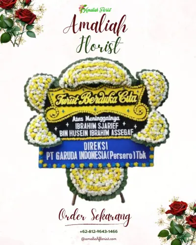 Papan Bunga Duka di Sei Selayur